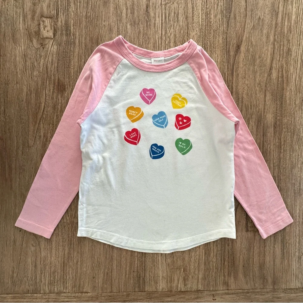 Valentine’s Heart Candy Raglan - Picture 1 of 4